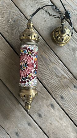 Moroccan hanging lamp