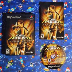 Tomb Raider Anniversary Sony PlayStation 2 PS2 Complete CIB
