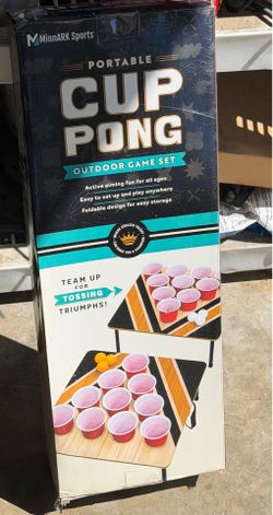 cup pong set