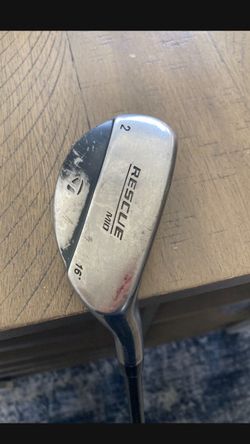Taylormade 2 rescue hybrid stiff flex