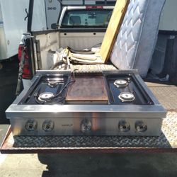 36" Wolf CookTop