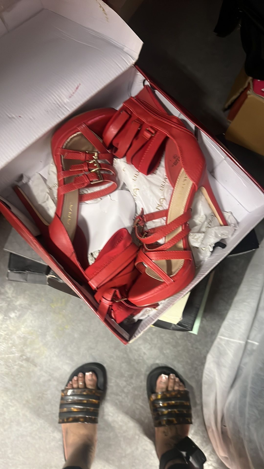 Strappy High Heel Sandal