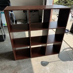 Dual 3x3 Cube Shelves