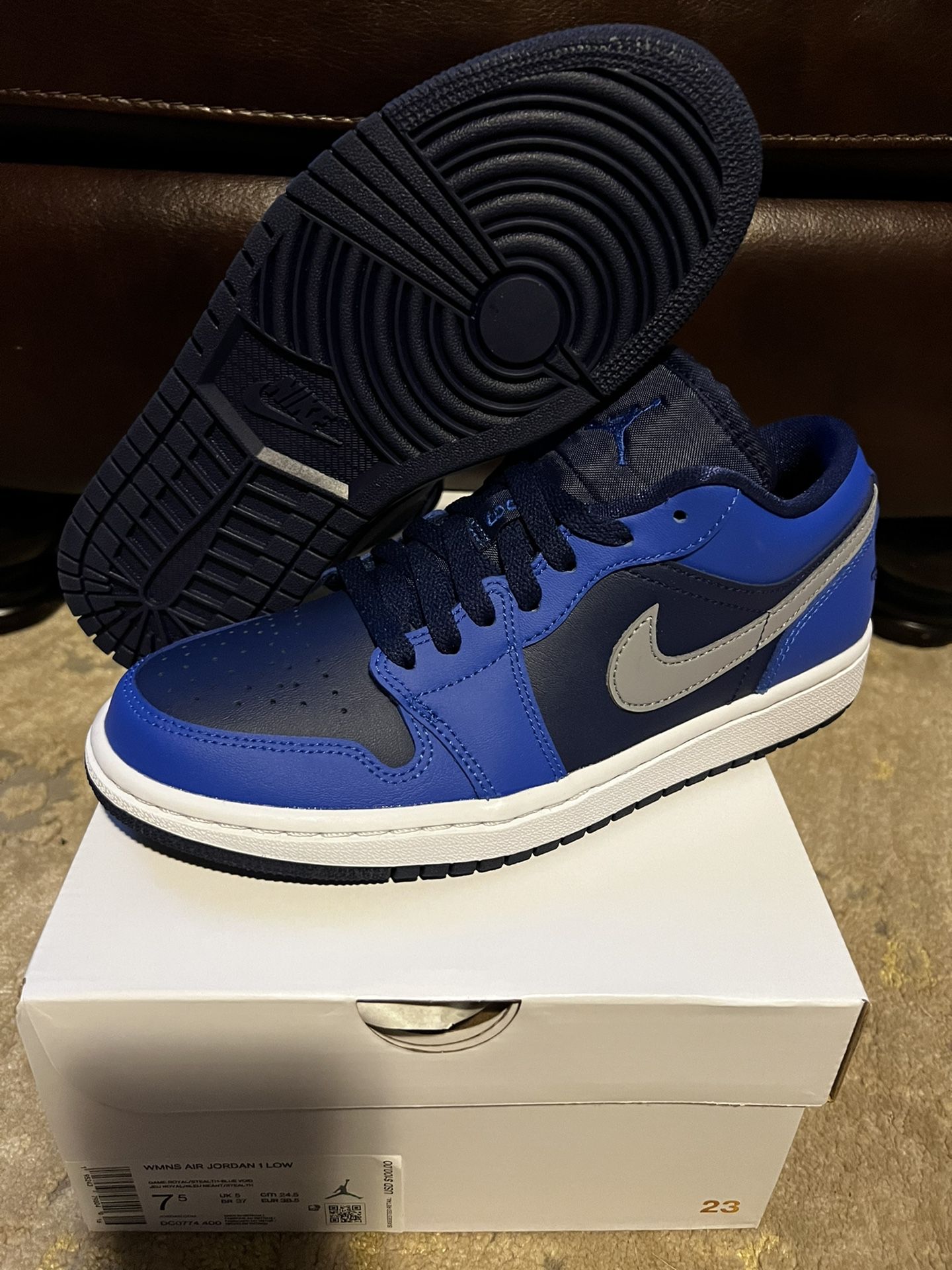 Air Jordan 1 Low ‘Game Royal Blue Void’ sz 7.5W