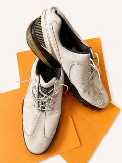FootJoy White 10-1/2 Golf Shoes