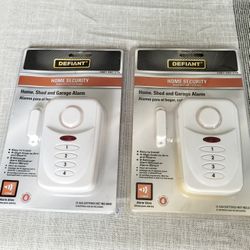 Battery Operated Home/shed/garage Alarms