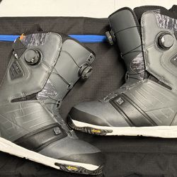 DC Judge double Boa snowboard boots size 12