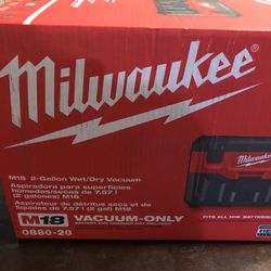 Milwaukee Vacuum New