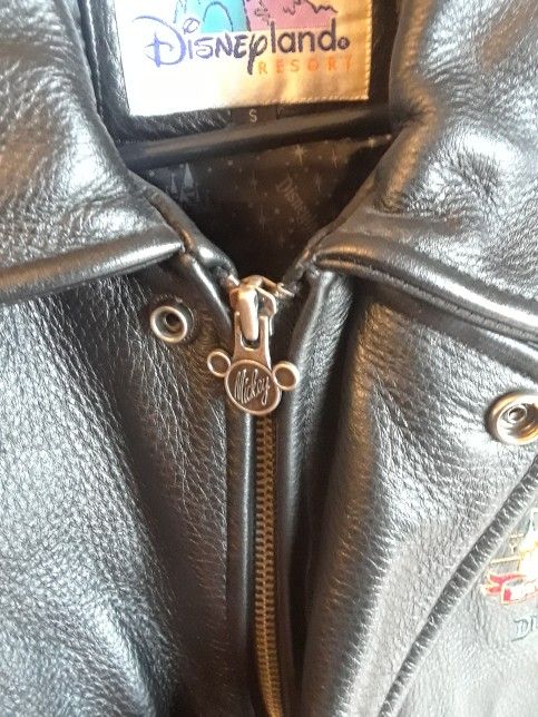 100% Leather Jacket, Exclusive Collectible, Disneyland 50th