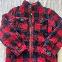 Kids  Fleece Jacket  Size 8…… Like New