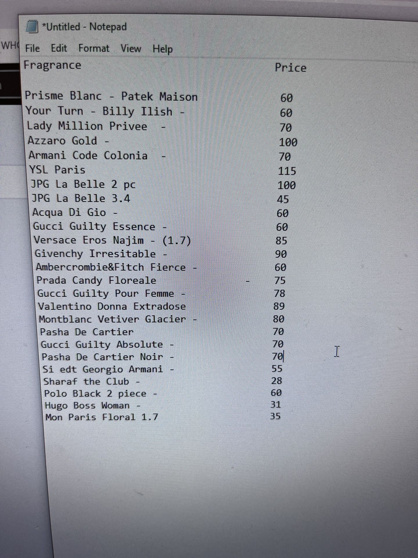 Fragrances New&Slightly Used 28+
