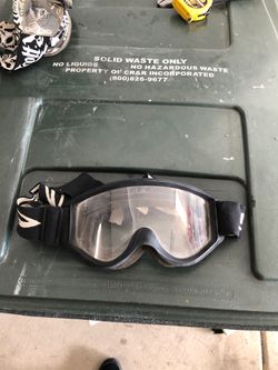 Smith riding goggles