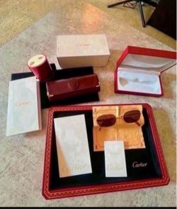 Vintage Cartier Sunglasses Mid 1988 / 1990  100% Authentic