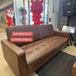 Leather sofa
