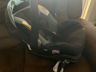 Baby car seat and base