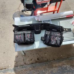 Husky 16 Pocket, 2 Bag Carpenters Belt