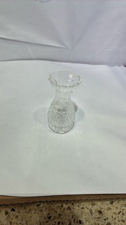 Vintage Waterford Crystal Alana 4" Mini Bud Vase