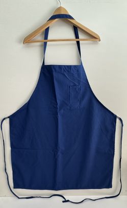 Apron For Chef , Business Or Kitchen Royal Blue Taquero Mandil  New 