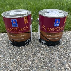 Super Deck -SEMI-TRANSPARENT Stain / 3541 HARBOR MIST Color 