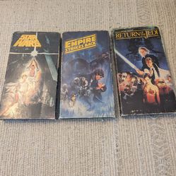 Vintage Star Wars Trilogy VHS