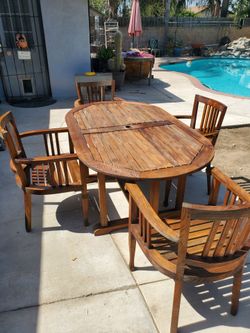 Teak Patio Set