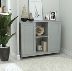 Gray Sideboard | Buffet Cabinet