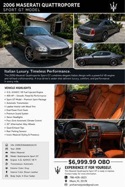 2006 Maserati Quattroporte