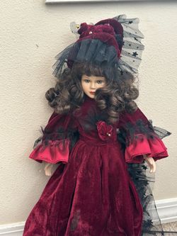Vintage Porcelain Doll