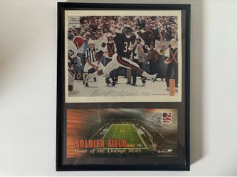 Walter Payton Bears Autographed Collectible