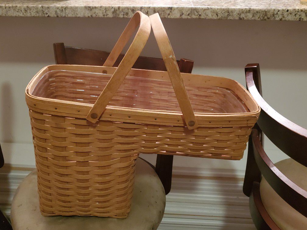 Longaberger step basket