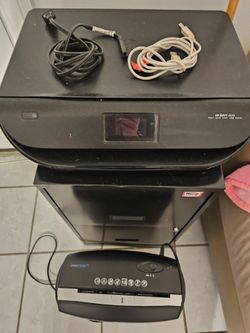 Printer, shredder, cabinet bundle