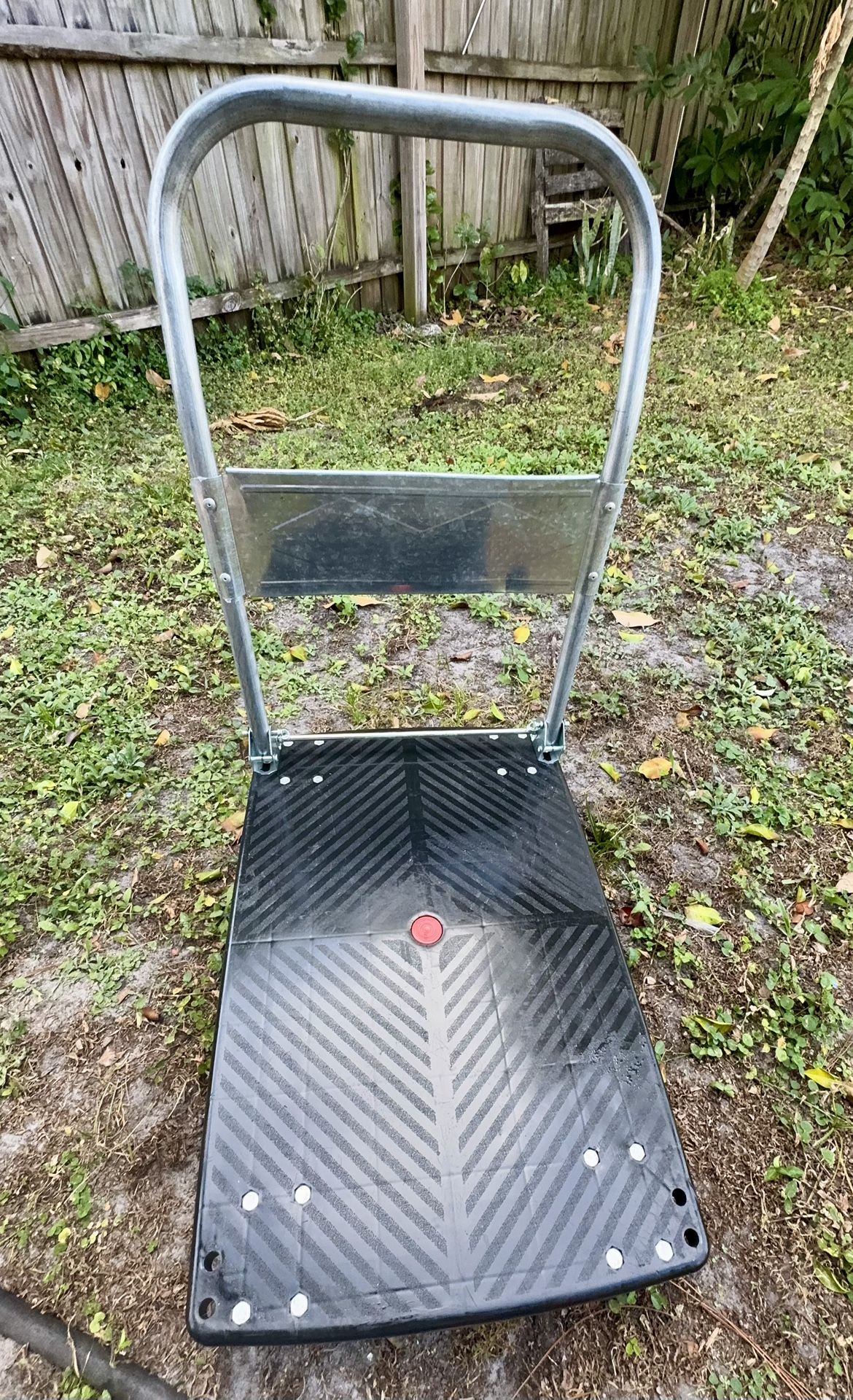 Heavy Duty Platform Dolly Folding Push Cart with Wheels