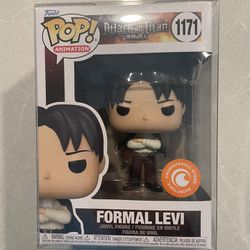 Formal Levi Funko Pop Crunchyroll Exclusive Attack on Titan 1171 AoT with Protector GameStop