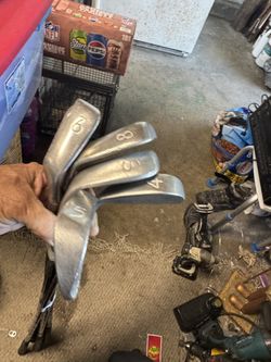 5 Ping Eye Clubs N A Addesy Putter 