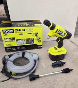 RYOBI 18V HP Brushless 600 PSI Pressure Washer