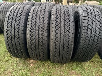 Bridgestone Dueler A/T RH-S 265/70R17 — Full Set
