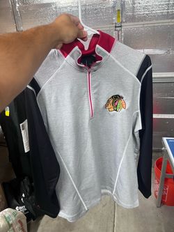 Chicago Blackhawks Quarter Zip Sweater