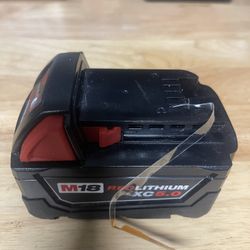 Milwaukee M18 Battery With Charger 