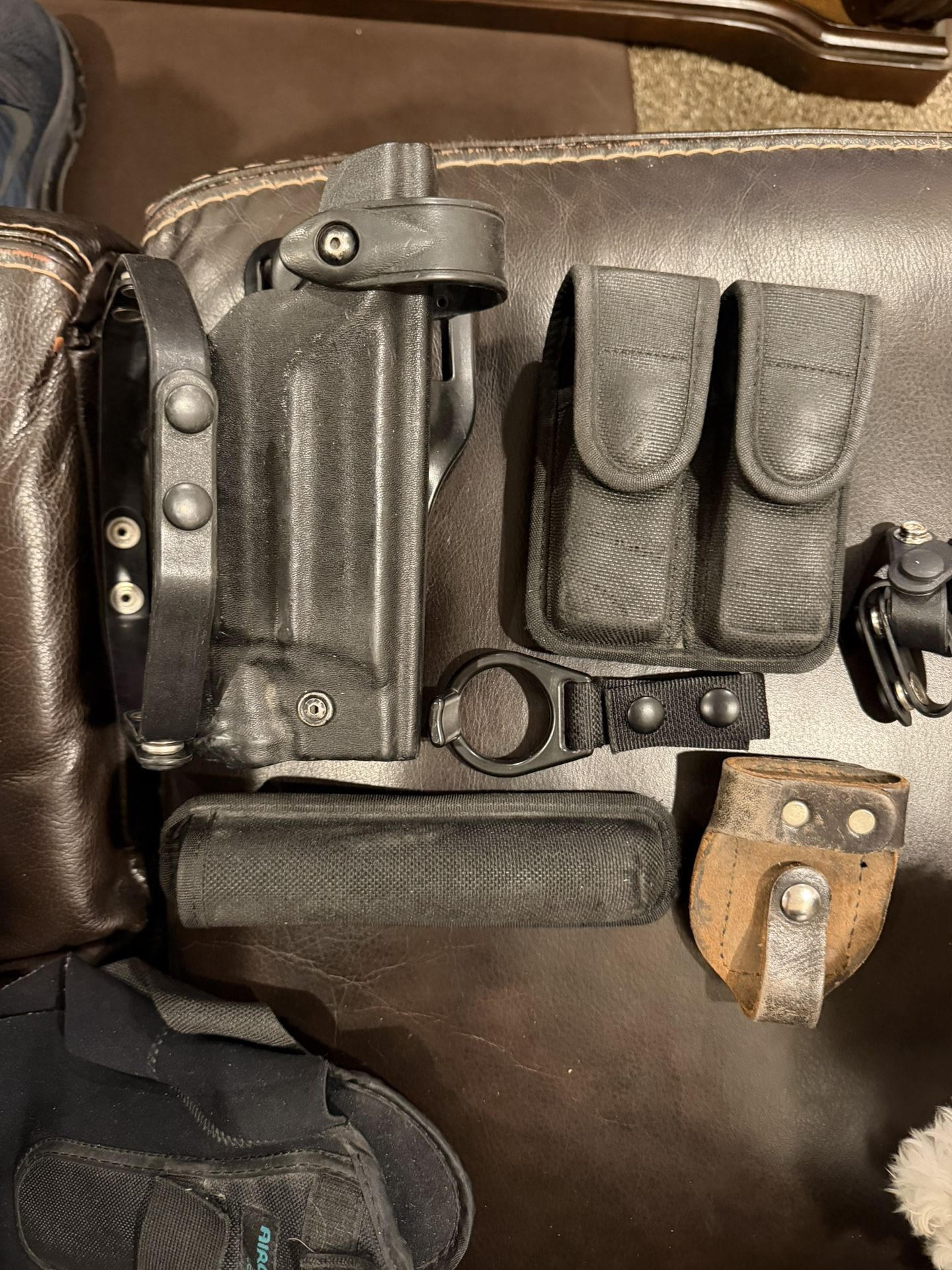 Gun Holster and Belt Equipt