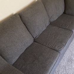 Grey Used Couch