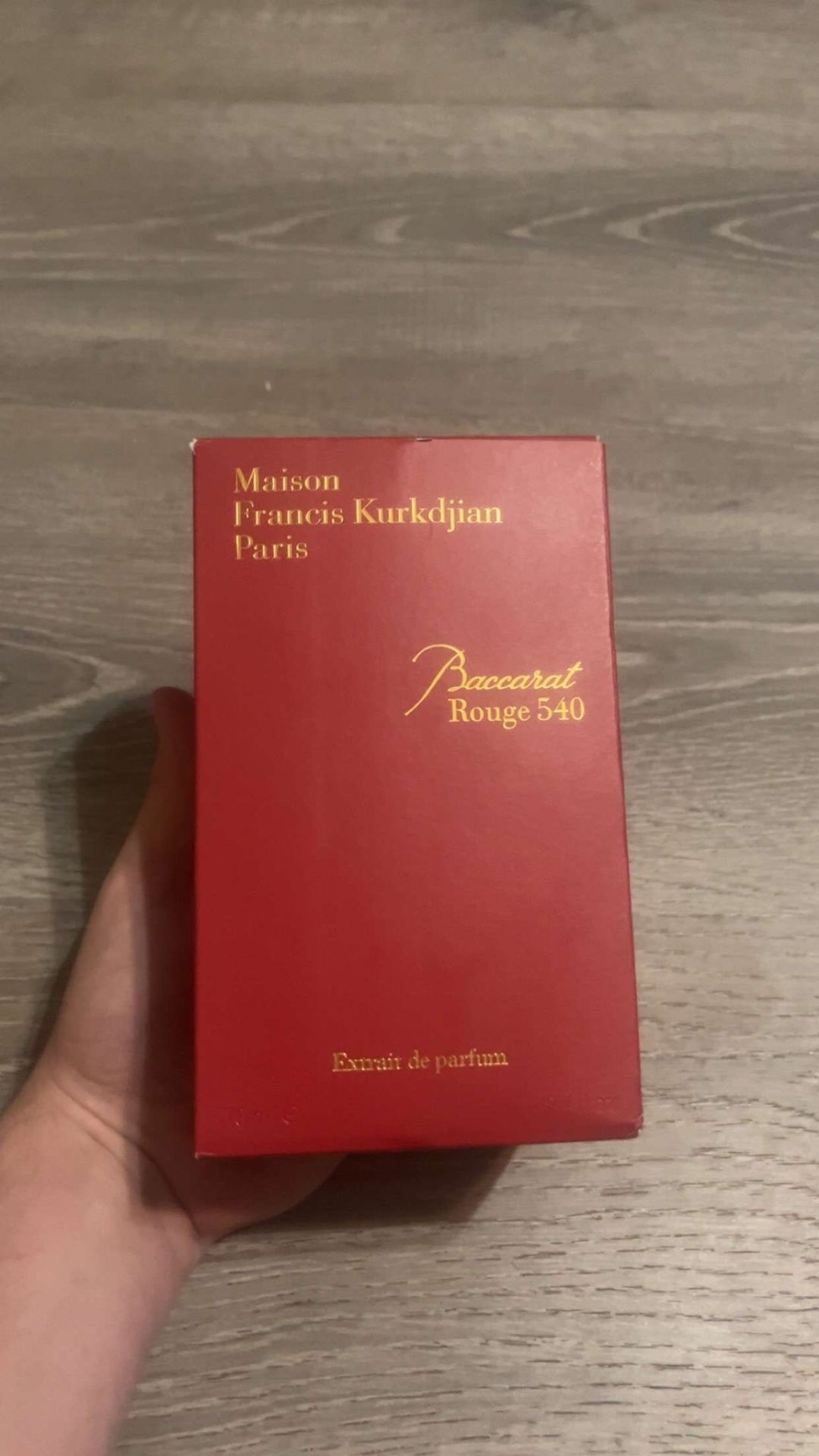(BRAND NEW) Baccarat Rouge 540