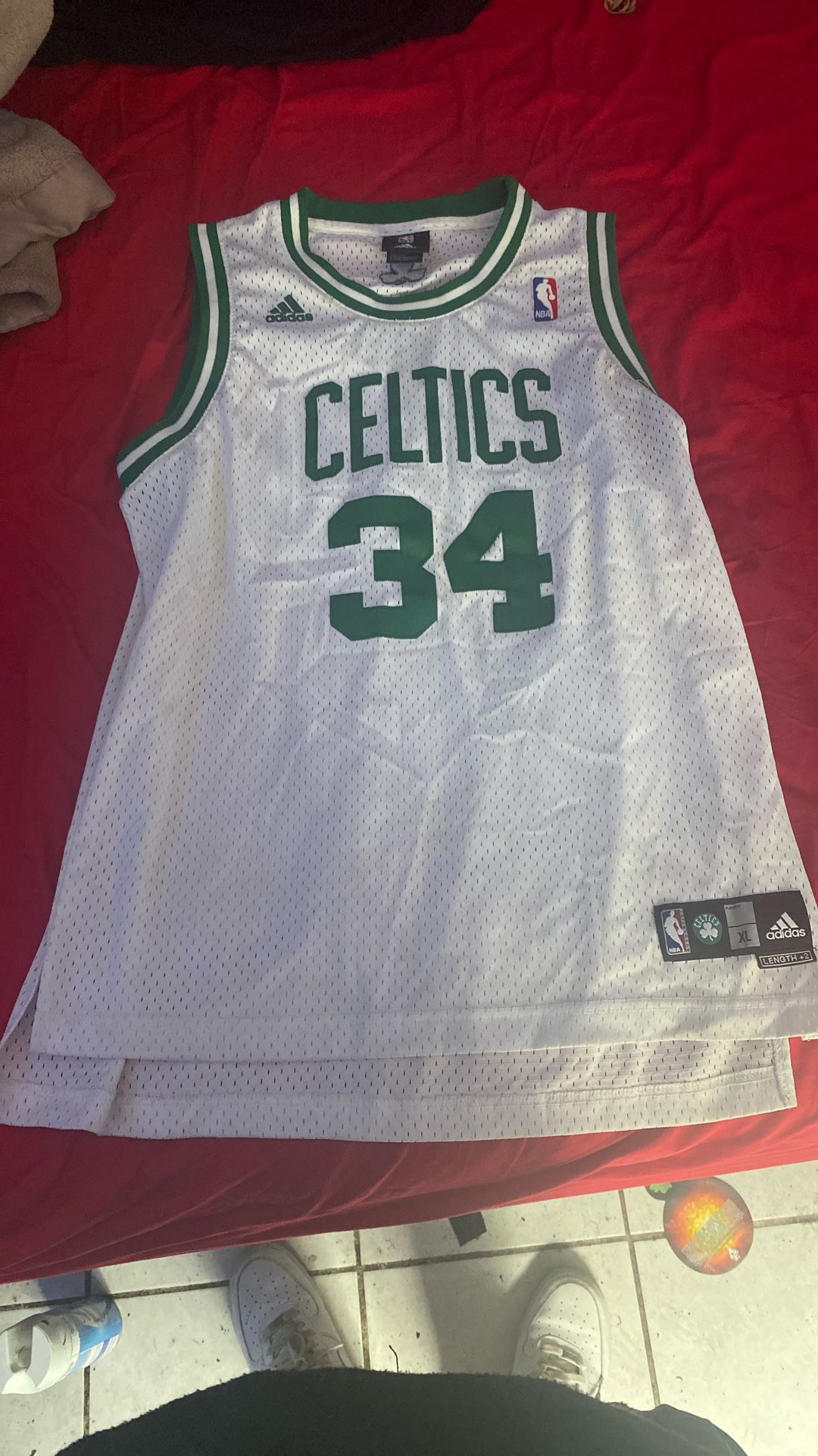 Paul Pierce 09-10 Away Jersey