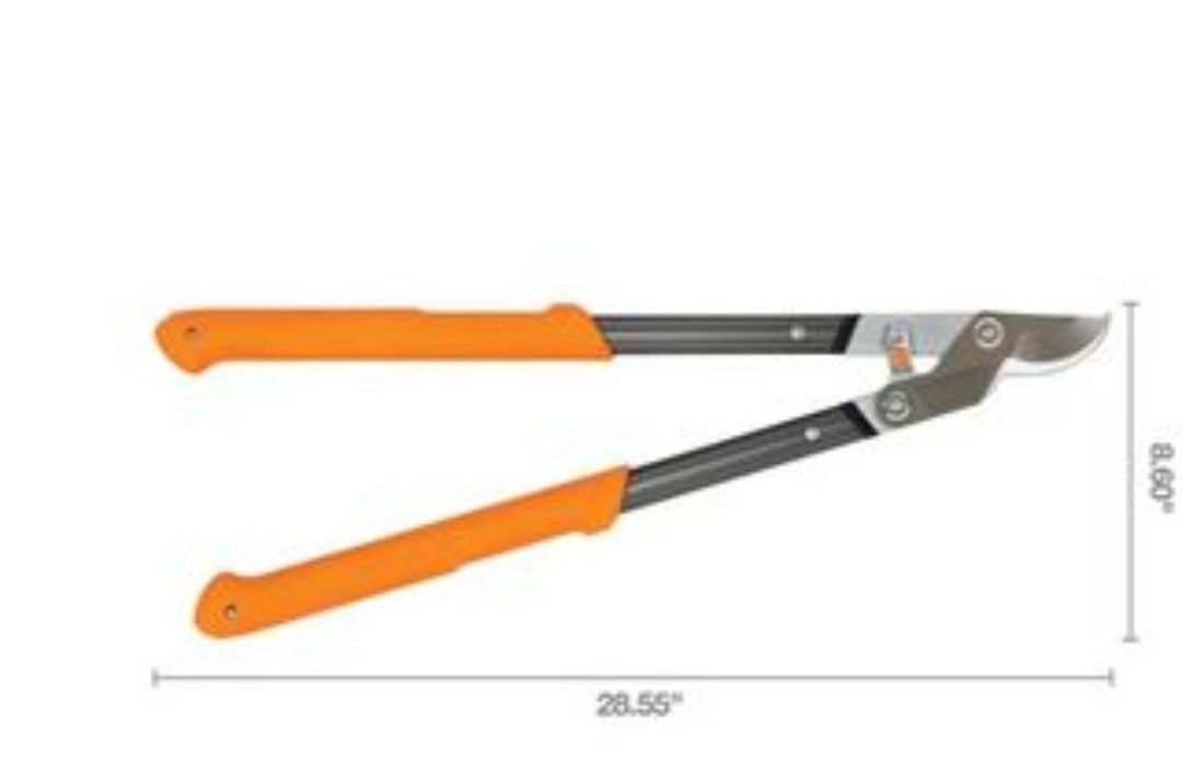Fiskars UltraSharp 7.5-in Steel Bypass Lopper - 28" Long - New