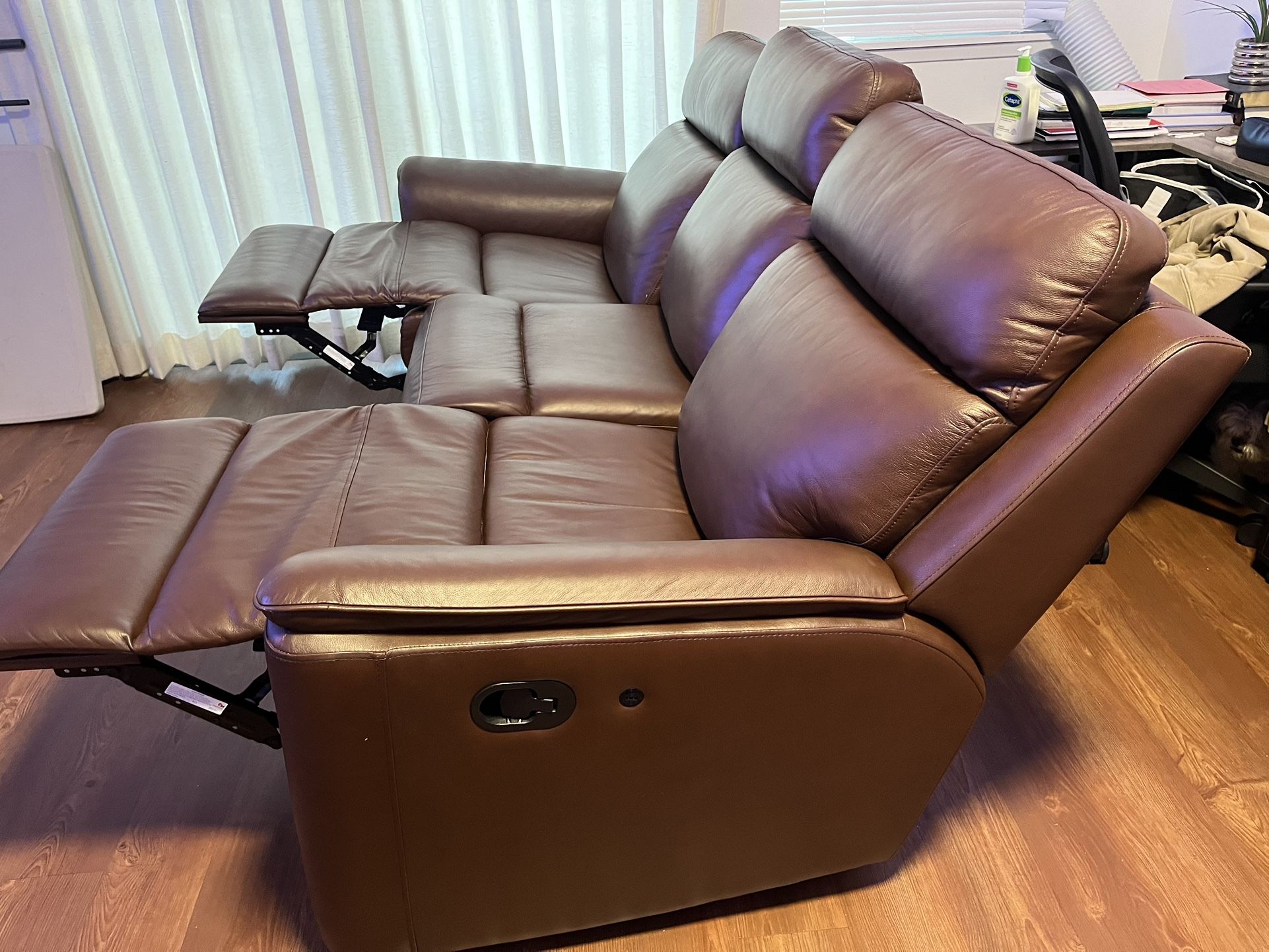 Leather Couch For Sale!!