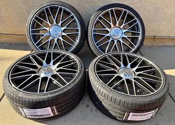 💥20x8.5 | 20x9.5 MERCEDES BENZ WHEELS AMG 5x112 RIMS + NEW TIRES E350 E400 E63 C350 S63 S550 S580