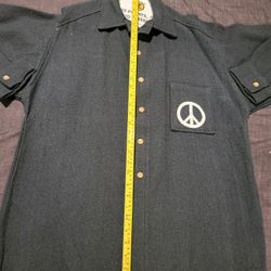 Vintage Molina Long Sleeve Button Up 100% Cotton Shirt