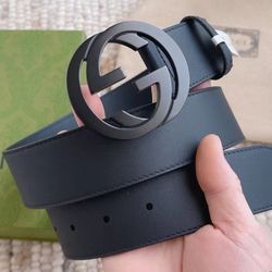 GG Men's Black Belt Width 3cm 