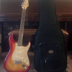 Squier Stratocaster - Flame Sunburst 