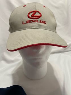 Lexus Hat Hit Wear Tan & Red velcr0