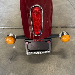 2015-2018 Indian Scout OEM Two Tone Rear Fender with Lights and license plate Mount